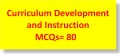 Curriculum Development and Instruction    MCQs=80-image