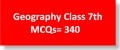 Geography Class 7th MCQs=340-image