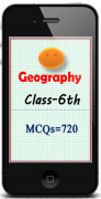 Geography Class-6th (MCQs=720)-image