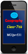 Geography Class-7th (MCQs=531)-image