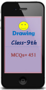 Drawing Class-9th (MCQs=451)-image