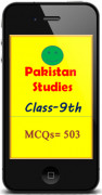 Pakistan Studies Class 9th MCQs=503-image
